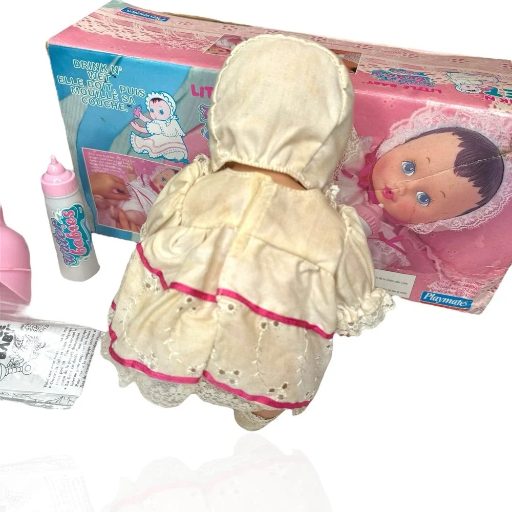 Playmates 1995 Vintage Water Babies Doll Dress With Original Box And Accessories